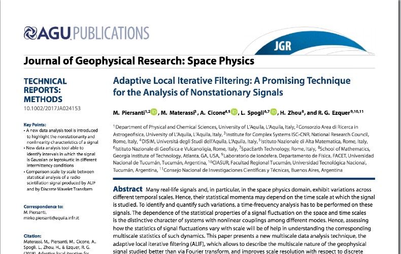 Advancing Earth and Space science