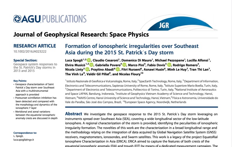 Advancing Earth and Space science