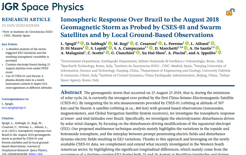 Journal of Geophysical Research: Space Physics